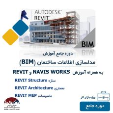 دوره جامع آموزش نرم افزار Revit به همراه آموزش مبانی BIM + آموزش نرم افزار Navisworks